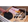 Cast Iron Grill Insert Pan - 7.5" Round Griddle Platte