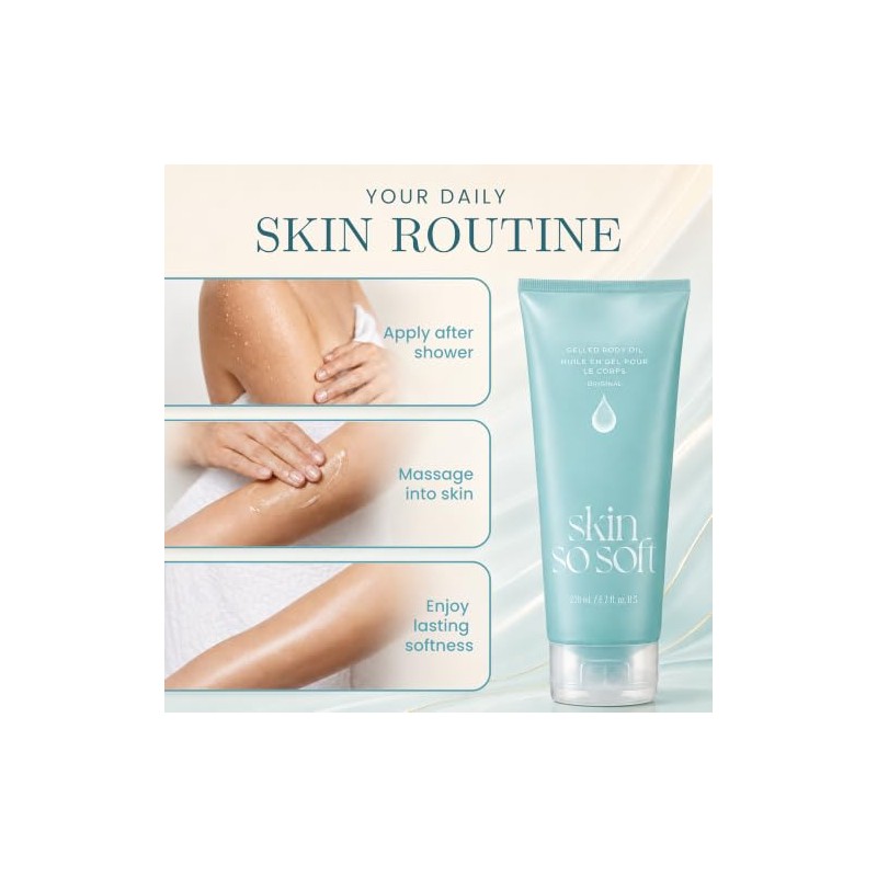 Avon Skin So Soft - Aceite corporal gel original, 6.7
