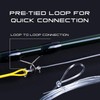 Maximumcatch Maxcatch Fly Fishing Tapered Leader Line- Pre-Tied Loop- Tensile