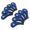 10pcs Golf Iron Head Cover with Number Printing Neoprene Zippered