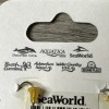 Shamu SeaWorld Earrings Love Orca Whale Hook Dangle