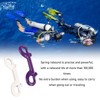 90mm 316 Stainless Steel Diving Double Headed Hook Quick Release