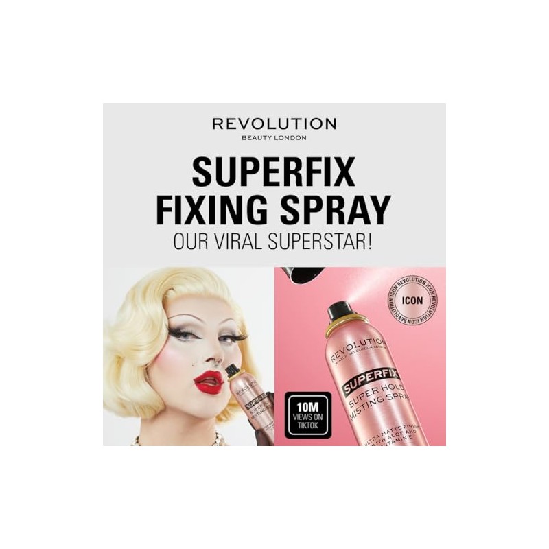 Fijador de maquillaje, Super Fix, Make Up Revolution