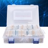 1450Pcs Metal Film Resistor Kit 145 Values Assortment 1~1MΩ 1/4W