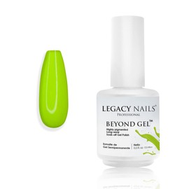 LEGACY NAILS Professional Beyond Gel Soak-Off Nail Gel Polish Full Coverage Highly Pigmented Gel Nail Polish (BEYOND GEL - HELIO 1/2 OZ)