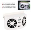 Acouto Ventilador Solar para Auto, Ventilador Solar Universal para Ventana