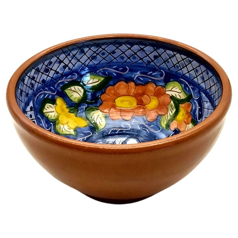 Handmade Hand Painted Portuguese Pottery Soup Bowls – Set of
