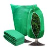 ZENWORYS 2 Packs Plant Covers Freeze Protection Large Frost Blankets