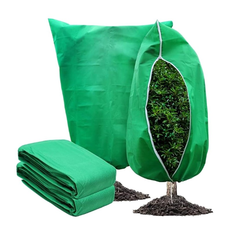 ZENWORYS 2 Packs Plant Covers Freeze Protection Large Frost Blankets