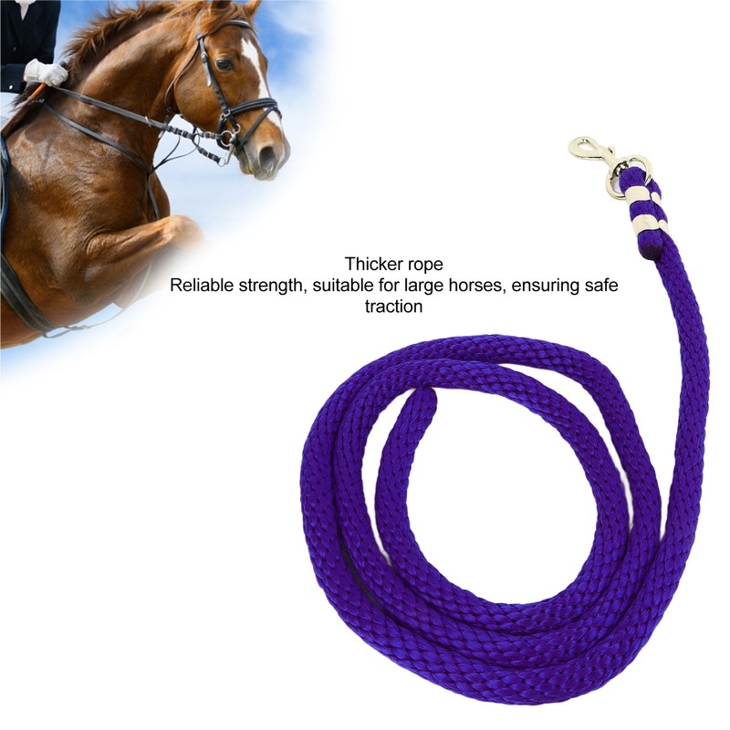 Horse Lunge Line with Snap Heavy Duty High Tensile Horse