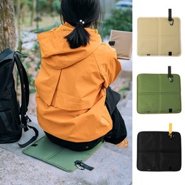 1-person 600D waterproof and moisture-proof hiking mat cushion portable mat trekking khaki 2ea
