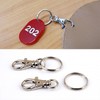 Portable Keyring Key Holder Original Ring Connecting Hook Key Ring 2EA / 휴대용 키링 키홀더 오리지널 링연결 고리 열쇠링 2EA