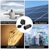 sourcing map LP20 3 Pin Waterproof Connector, IP68 Circular Connectors