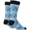 The Flair Shoppe Poop Emoji Crew Socks - Crazy Dress