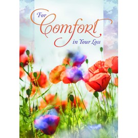 Comforting Condolences - Sympathy Greeting Cards -NKJV Scripture - (Box of 12)