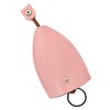 Elegant PU Leather Key Organizer Pouch - Pull Strap Key