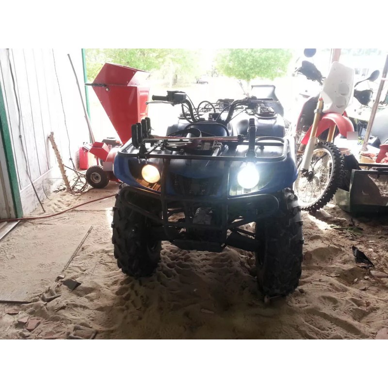 SHENKENUO 2x 150W 6000K LED Headlight Bulbs For Polaris Ranger