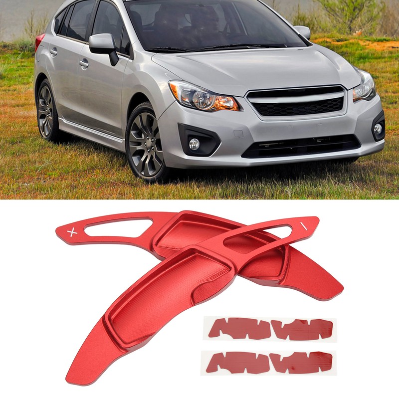 1 Pair Aluminum Alloy Paddle Shifter Extension For Subaru Impreza