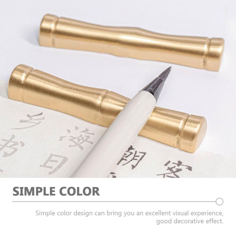 DIYEAH Chinese Calligraphy Brush Holder Paint Brush Rest Stand Pillow