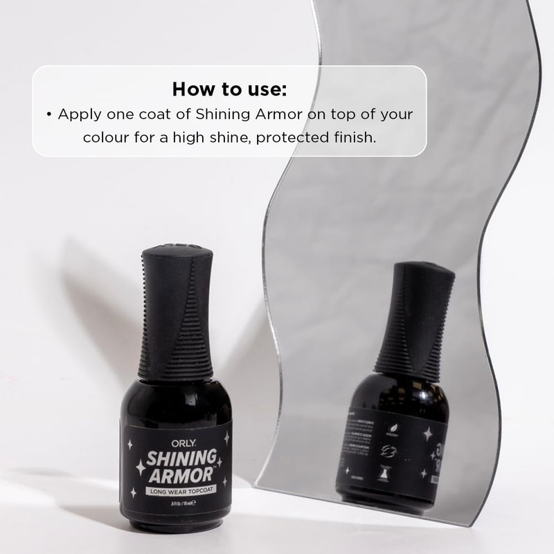 Orly Shining Armor | Longwear Fast Dry Top Coat |