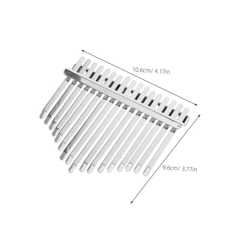Levemolo 1 Set Kalimba Keys DIY Kit Complete Thumb Piano