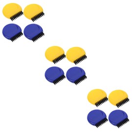Kisangel 12pcs Golf Brush Soft Bristles for Cleaning Lightweight and Portable Includes and Brushes Golf Accessories for Enthusiasts