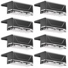 Solar Fence Lights Outdoor - 3000/4000/6000K 3 Mode, IP65 Waterproof