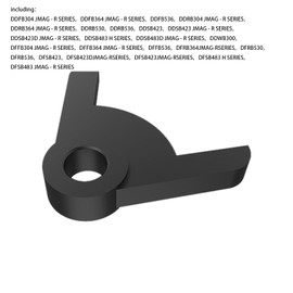 Refrigerator Door Stop Bushing PD940091 044372-000 – Prevents Door Overextension – Fits JMAG-R & H Series Models (Black)