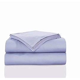 Sausalito Nights 300 Thread Count Cotton Sheet Set, California King, Lilac