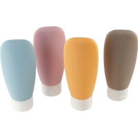 zaoalife Hose Squeeze Bottle Simple 60ml Refillable Travel Empty Bottle Portable Flip-top Empty Bottle Cosmetic Container