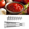 Efficient meat grinder tomato juicer spare parts removable screw shaft