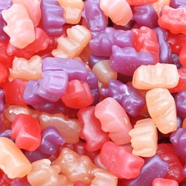 Gummy Bears, Non-GMO, 1 lb, Assorted Flavors (5 Lb)