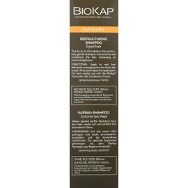 BIOKAP Coloured Hair Building Shampoo with Organic Argan Oil and Willow Bark Eucalyptus 200 ml