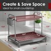 Sakugi 2-Tier Dish Drying Rack - Stainless Steel Dish Rack