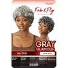 Outre Fab & Fly Full Cap Wig Gray Glamour -