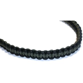RedVex Cobra Hat Band - 550 Paracord - Cowboy Hat Band - Choose your color (OD Green and Black 2-Tone)
