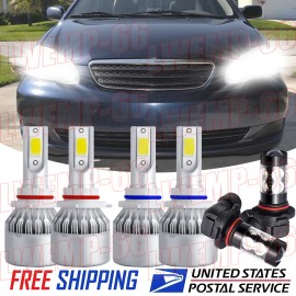 Unbranded 6x For Toyota Corolla 2005 2006 2007 2008 LED Headlight High Low Fog Light Bulb