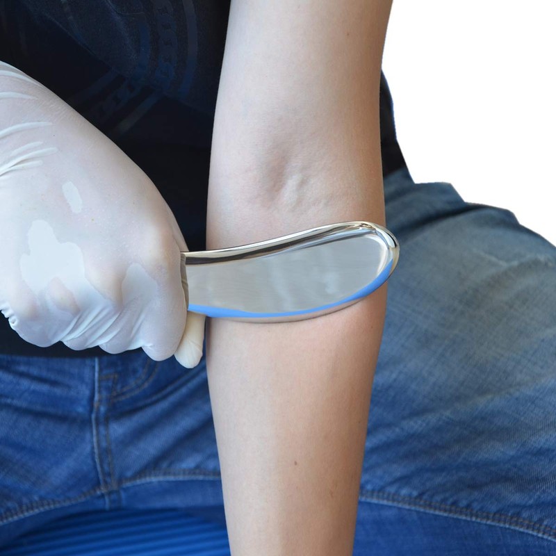FORQOQO Gua sha tool gua sha massage tool Stainless Steel