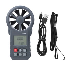 WT87B Handheld Portable USB Bluetooth Digital Anemometer Thermometer Wind Speed Meter