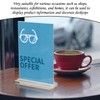 2 Pieces Table Stand, Acrylic Photo Stand, Vertical Desktop Stand,