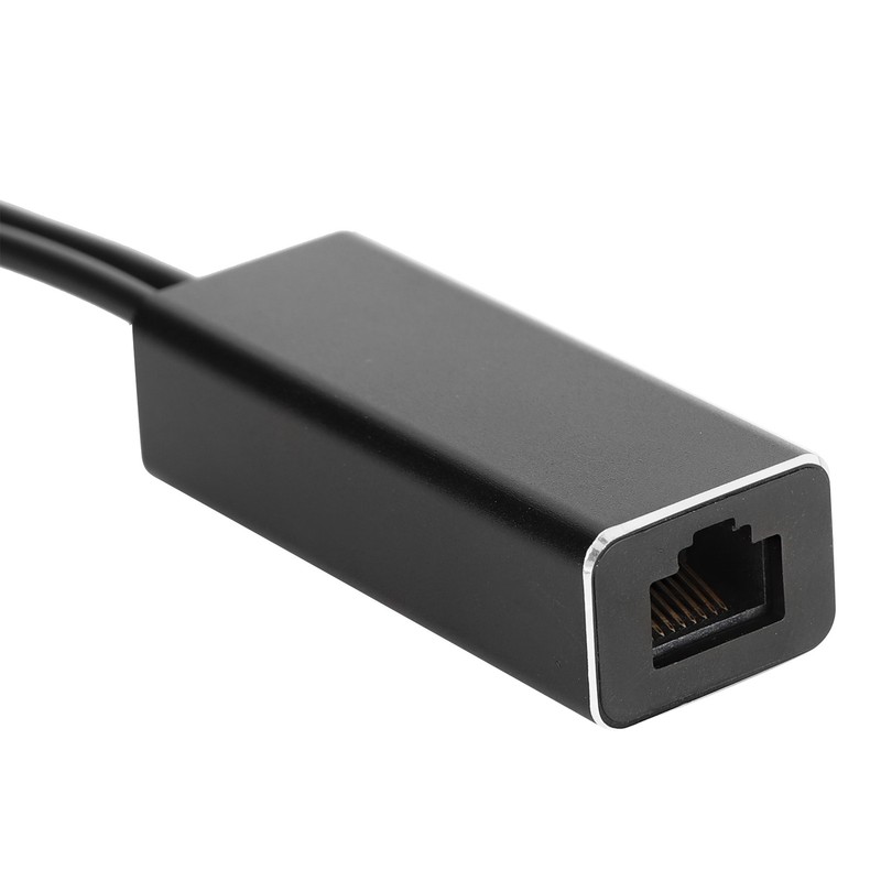 Micro USB to RJ45 Ethernet Adapter 10/100Mbps Conversion Transmission for