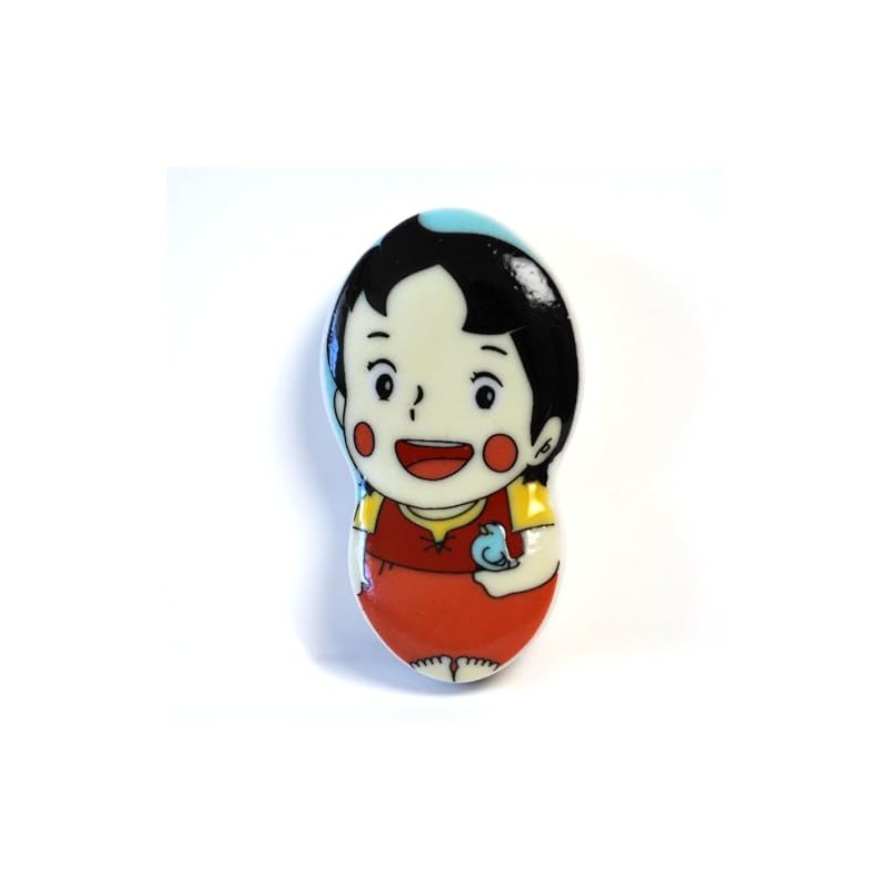 Tubbies Chopsticks Rest Kutani Ware Alps Girl Heidi/Heidi, 1 Piece