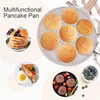 Bobikuke Smiley Face Pancake Pan - 10 Inch Mini Pancakes