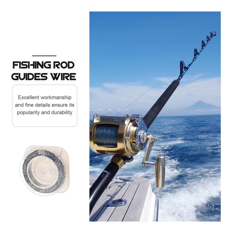 Mipcase 1 Roll Fishing Rod Guide Cable Durable DIY Fishing