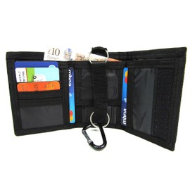 Unisex Canvas Sports Wallet Belt Loop