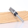 Downcut Spiral Flush Trim Router Bit 1/4 Shank, Carbide Head