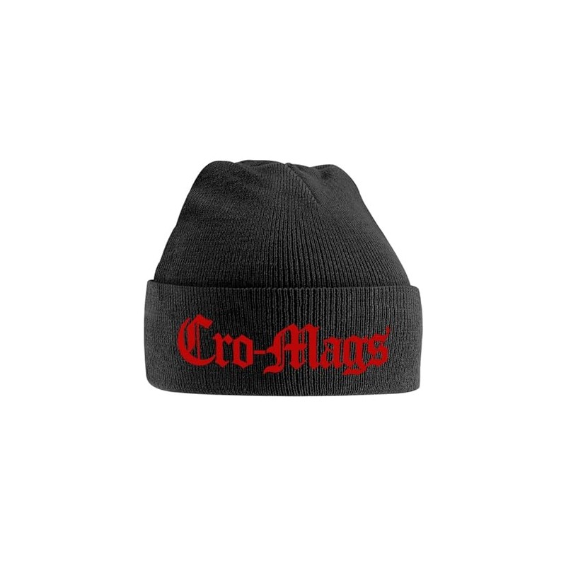 Plastic Head Cro-Mags 'Red Logo' (Black) Beanie Hat