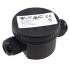 Outdoor IP65 UV Waterproof Round Crossing Box Housing For Electric