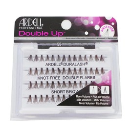 Ardell Double Up Individuals Knot Free Lashes, Medium Brown