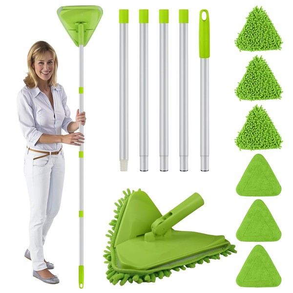 Bokton Wall & Baseboard Cleaner Mop Tool with 82'' Long